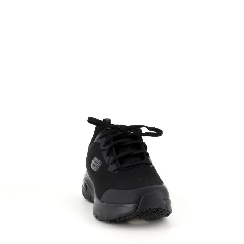 Skechers Leddegigt|Hælsporer*Work sko med svangstøtte og skridhæmmende sål