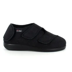 OrtoMed sko Knyster - Hallux Valgus|Hjemmesko*Sko med velcro og bred pasform og regulerbar hælrem