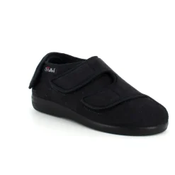 OrtoMed sko Knyster - Hallux Valgus|Hjemmesko*Sko med velcro og bred pasform og regulerbar hælrem