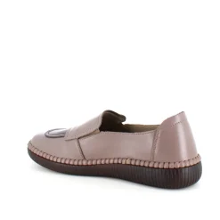 Sygeplejebutikken Sko På Tilbud*Slip on sko i skind med ultra fleksibel ydersål