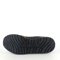 Woden Sommersko Dame|Overgangssko*Smarte sneakers i sort mix med leopardmønster.