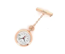 Sygeplejebutikken Gravering*Smukt rose gold sygeplejeur med dato med gravering