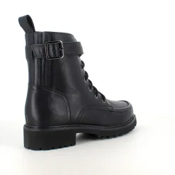 Green Comfort Vinterstøvler Damer*Sort snørestøvle med spænde