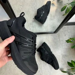 GaitLine Leddegigt|Hælsporer*Sort letvægtssko fra med optimal af støddæmpning og svangstøtte