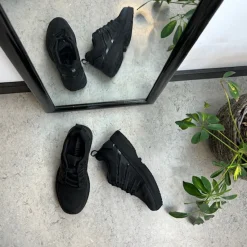 GaitLine Leddegigt|Hælsporer*Sort letvægtssko fra med optimal af støddæmpning og svangstøtte