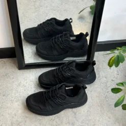 GaitLine Leddegigt|Hælsporer*Sort letvægtssko fra med optimal af støddæmpning og svangstøtte