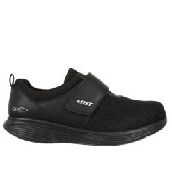 MBT Gængesål|Gængesål*Sort letvægts damesko med velcro