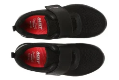 MBT Gængesål|Gængesål*Sort letvægts damesko med velcro