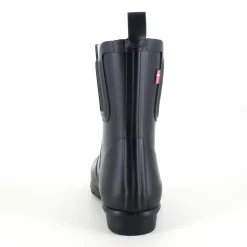 Mols Kort Støvle Dame|Vinterstøvler Damer*Sort gummistøvle med lavt skaft