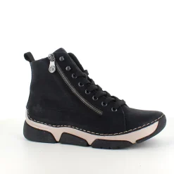 Rieker Vinterstøvler Damer|Kort Støvle Dame*Sort støvle med god stødabsorbering