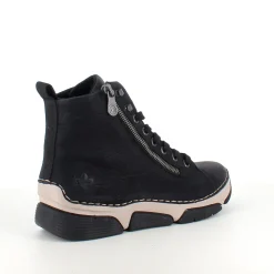 Rieker Vinterstøvler Damer|Kort Støvle Dame*Sort støvle med god stødabsorbering