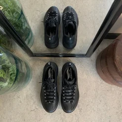 Skechers Leddegigt|Hælsporer*Sort med glat skind overflade