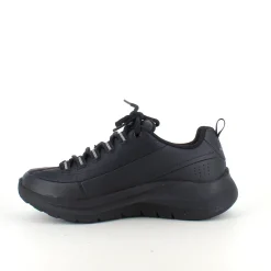 Skechers Leddegigt|Hælsporer*Sort med glat skind overflade