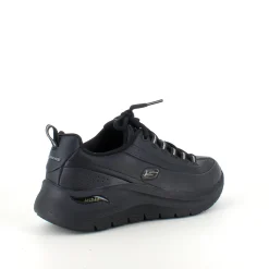 Skechers Leddegigt|Hælsporer*Sort med glat skind overflade