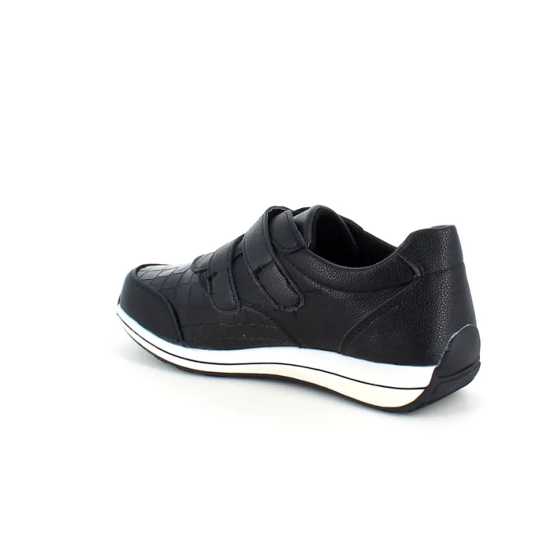 Sygeplejebutikken Sko På Tilbud*Sort sko med god velcro åbning