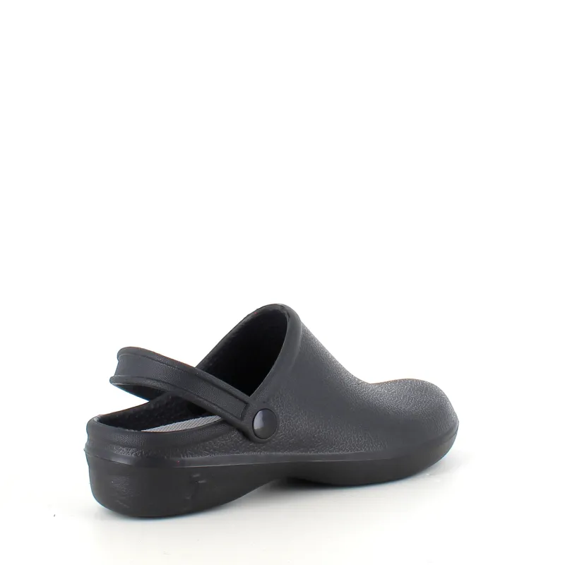 Sygeplejebutikken Esd Fodtøj|Clogs*Sort skridsikker clog træsko
