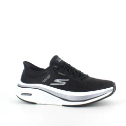 Skechers Knyster - Hallux Valgus|Leddegigt*Sort slip-ins sko fra med elastiksnøre