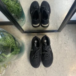 Rieker Knyster - Hallux Valgus|Hælsporer*Sort sneakers fra med god stødabsorbering