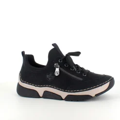 Rieker Knyster - Hallux Valgus|Hælsporer*Sort sneakers fra med god stødabsorbering