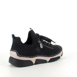 Rieker Knyster - Hallux Valgus|Hælsporer*Sort sneakers fra med god stødabsorbering
