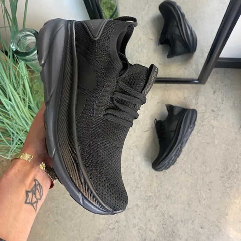 Rugged gear Sko På Tilbud*Sort Step-on sko fra