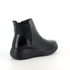 Sygeplejebutikken Kort Støvle Dame|Vinterstøvler Damer*Sort støvle med lynlås