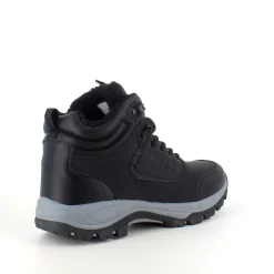 Sygeplejebutikken Herresko Og Sandaler|Herresko Og Sandaler*Sort vandafvisende herreankelstøvle med varmt for, robust TPR-sål og lynlås i siden