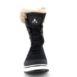 Whistler Billige Vinter Støvler|Vinterstøvler Damer*Sort vandtæt vinterstøvle fra med pels kant