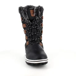 Mols Kort Støvle Dame|Vinterstøvler Damer*Sort vandtæt vinterstøvle fra