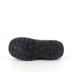 Sygeplejebutikken Kort Støvle Dame|Billige Vinter Støvler*Sort vatteret støvle med velcroåbning