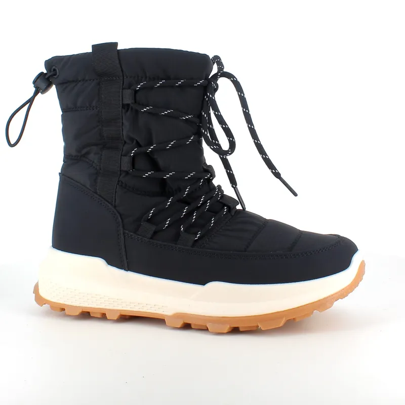 Sygeplejebutikken Billige Vinter Støvler|Vinterstøvler Damer*Sort vinterstøvle med lækkert blødt for