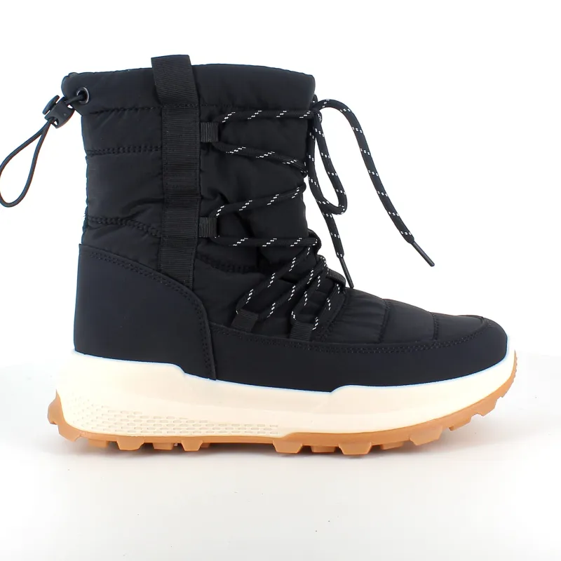 Sygeplejebutikken Billige Vinter Støvler|Vinterstøvler Damer*Sort vinterstøvle med lækkert blødt for