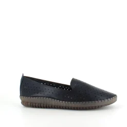 Sygeplejebutikken Sommersko Dame|Gængesål*Sorte ballerinasko med fint, perforeret mønster