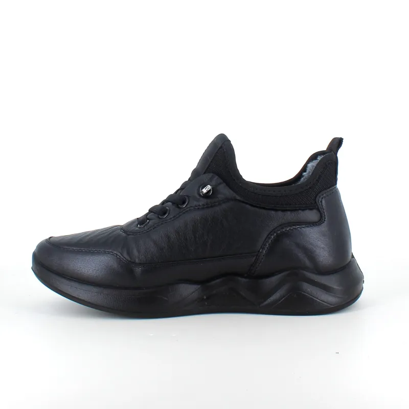 Sygeplejebutikken Billige Vinter Støvler|Sorte Støvletter*Sorte herresko, lette at træde i.