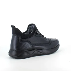 Sygeplejebutikken Billige Vinter Støvler|Sorte Støvletter*Sorte herresko, lette at træde i.