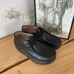 Sygeplejebutikken Leddegigt|Hælsporer*Sorte skindsko med gængesål og svangstøtte