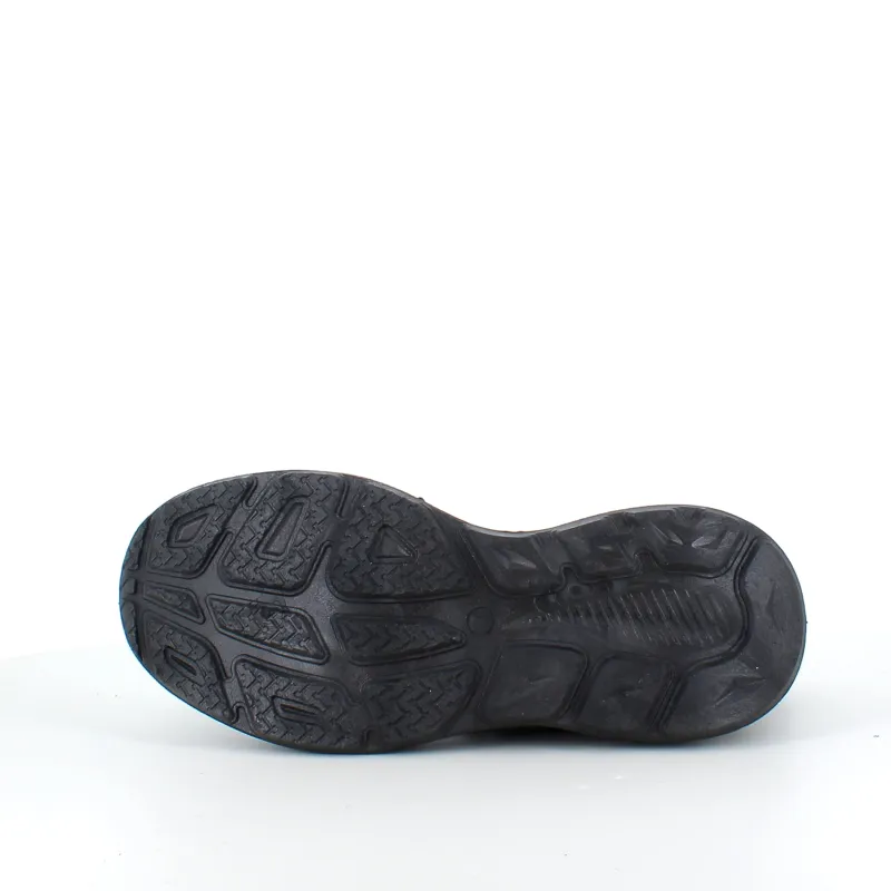 Sygeplejebutikken Knyster - Hallux Valgus|Slip On Sko*Sorte slip-on sko med strikoverdel