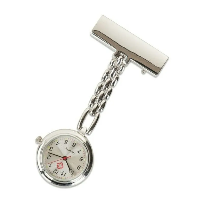 Sygeplejebutikken Gravering*Sygeplejeur med medium lænke og gravering