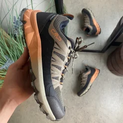 CMP Knyster - Hallux Valgus|Diabetes Fødder*Taupe vandresko med stødabsobering fra