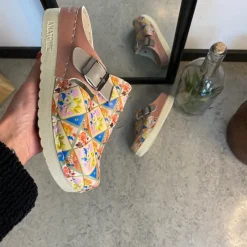 Sygeplejebutikken Clogs|Træsko Dame Modeller*Træsko med blomsterprint