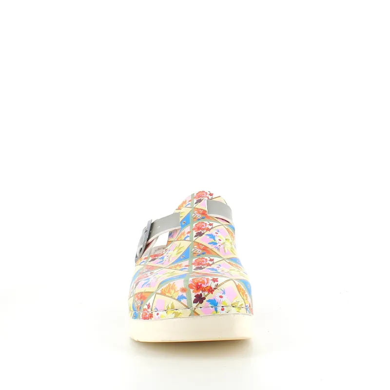 Sygeplejebutikken Clogs|Træsko Dame Modeller*Træsko med blomsterprint