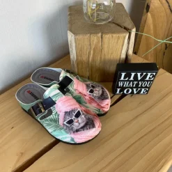Sygeplejebutikken Clogs|Træsko Dame Modeller*Træsko med print en cool kat
