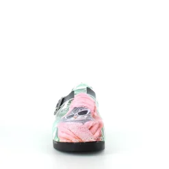 Sygeplejebutikken Clogs|Træsko Dame Modeller*Træsko med print en cool kat