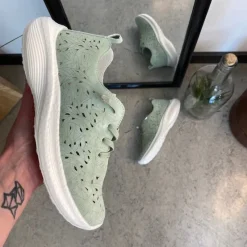 Sygeplejebutikken Sko På Tilbud*Ultra fleksibel sko i grøn