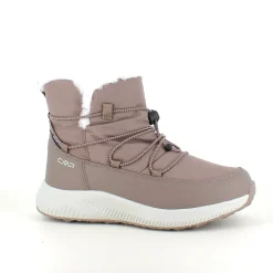 CMP Knyster - Hallux Valgus|Diabetes Fødder*Vandafvisende beige vinterstøvle fra med elastiksnøre