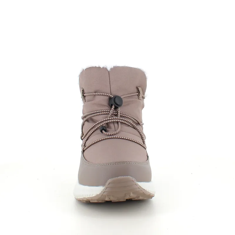 CMP Knyster - Hallux Valgus|Diabetes Fødder*Vandafvisende beige vinterstøvle fra med elastiksnøre