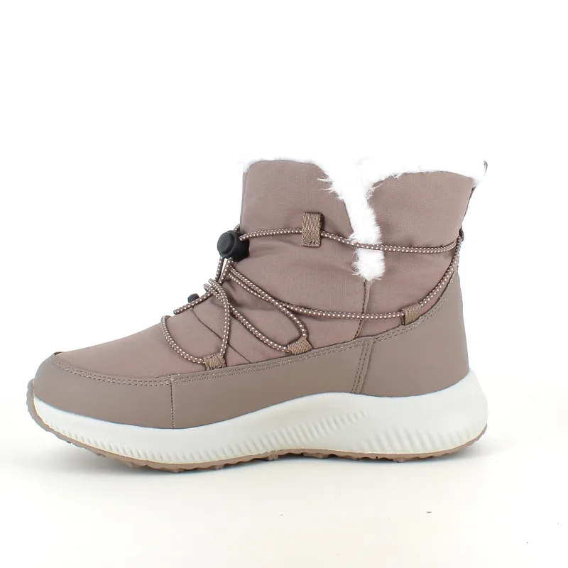 CMP Knyster - Hallux Valgus|Diabetes Fødder*Vandafvisende beige vinterstøvle fra med elastiksnøre