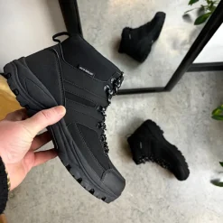 Sygeplejebutikken Kort Støvle Dame|Billige Vinter Støvler*Vandafvisende softshell vandrestøvle