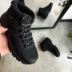 Sygeplejebutikken Kort Støvle Dame|Billige Vinter Støvler*Vandafvisende softshell vandrestøvle