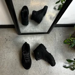 Sygeplejebutikken Kort Støvle Dame|Billige Vinter Støvler*Vandafvisende softshell vandrestøvle